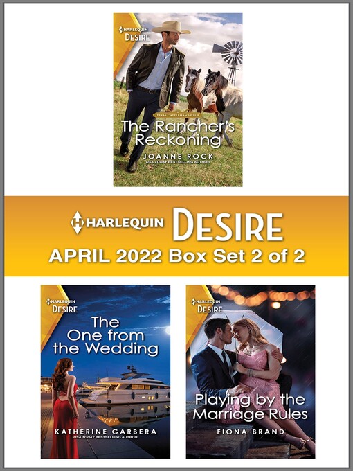 Title details for Harlequin Desire: April 2022, Box Set 2 of 2 by Joanne Rock - Available